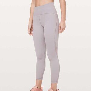 Lululemon Train Times 7/8 Pant *25" Dark Chrome
